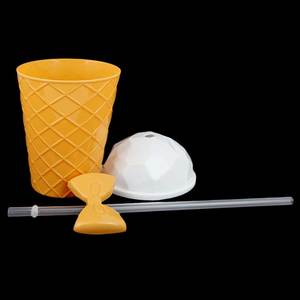 Verre en paille - Jaune - Product Image 2