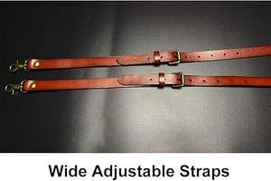 Wholesale New Trendy leather <b>suspenders</b> crafted with strength and detail, designed to enhance both casual and formal wear. - Product Image 3