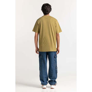 Camiseta Oversize de Manga Corta, Ecológica, 100% Algodón, Diseño Liso, Ligera, Estampada con Serigrafía, Elegante, de Color Sólido - Product Image 3