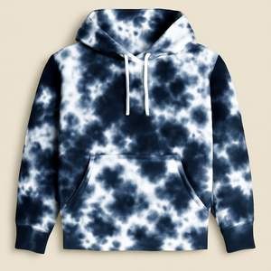 เสื้อฮู้ดสวมหัวแบบไม่มีเชือกรูดสำหรับผู้ชายผ้าฝ้ายเทอร์รี่มีฮู้ดโอเวอร์ไซส์พิมพ์โลโก้ได้ตามต้องการ - Product Image 6