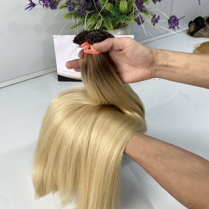 Pelo Humano de queratina prepegado de lujo, cabello Humano doble, venta al por mayor - Product Image 3