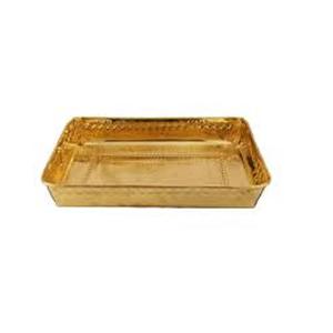 Custom Sizes Solid Brass Snack <b>Plate</b> <b>Large</b> Snack Serving <b>Plate</b> High Quality Metal Breakfast Tray Dinningware Snack Serving <b>Plate</b> - Product Image 1