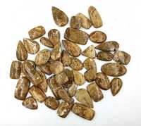 Pierre précieuse de quartz jaspe océanique naturel certifié, faite à la main, de haute qualité, multicolore, formes variées, pour la fabrication de bijoux, taille personnalisable