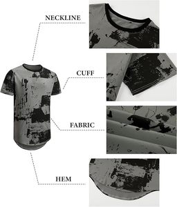 Imprimer Cool t-shirts Design graphique décontracté été à manches courtes mode t-shirts chemise pour hommes femmes 100% confortable élégant T-Shirts - Product Image 4