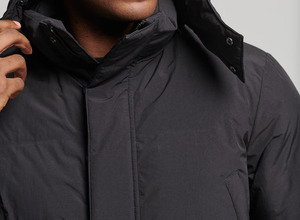 Abrigo de Invierno a la Moda, Estilo Urbano, con Capucha, Nuevo, Hecho a Medida, con Cuello Alto de Lona, Impermeable, Transpirable, Forrado de Algodón - Product Image 4