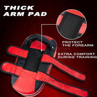 Almohadilla de Boxeo de Cuero de Alto Rendimiento con Diseño Cómodo y Transpirable para Entrenadores y Atletas Profesionales