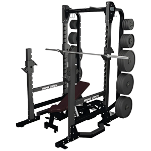 Power Rack Multi Squat Rack para Sentadillas con Barra y Prensas, Remanufacturado para Entrenamiento de Fuerza Olímpica para Gimnasios Domésticos y Fitness - Product Image 1