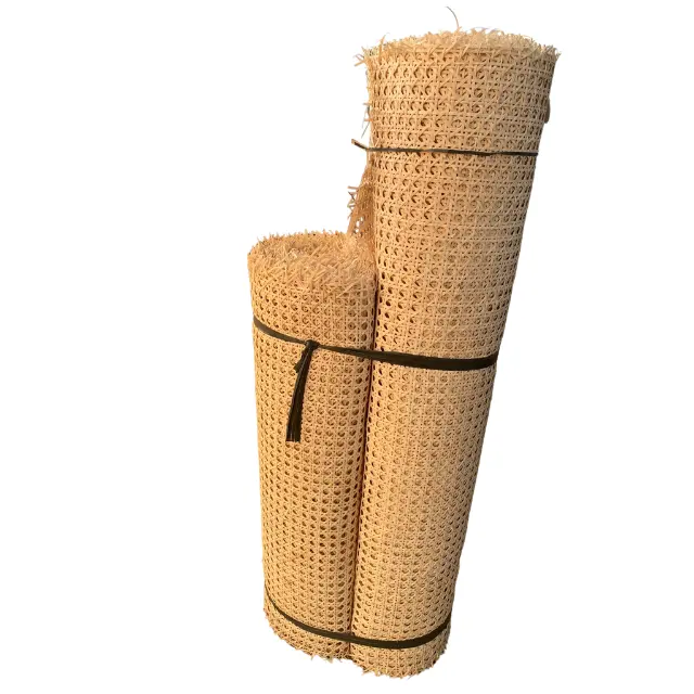 Rattan tessuto del rotolo della maglia naturale di elaborazione artificiale della materia prima della mobilia all'aperto di alta qualità dal Vietnam