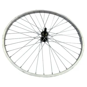 Melhor Qualidade preço barato 24 polegadas 36H Liga De Alumínio da bicicleta da bicicleta do pneu da roda rim 24X1 3/8 para venda