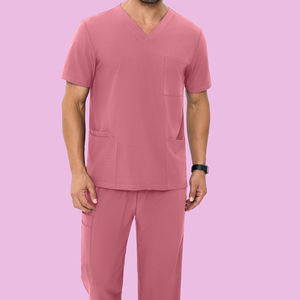 Vente en gros d'uniformes médicaux de haute qualité personnalisés pour les médecins des hôpitaux, ensembles d'uniformes infirmiers, vêtements médicaux, combinaison médicale pour hommes par HI - Product Image 2