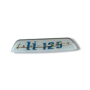 Emblema Trasero para Lambretta LI S3 'LI125', Accesorio Cromado para Motocicleta - Product Image 2