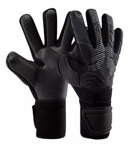 Gants de gardien de but blancs personnalisables avec logo sur mesure – Latex allemand de qualité supérieure, imperméables, respirants, pour usage extérieur - Product Image 1