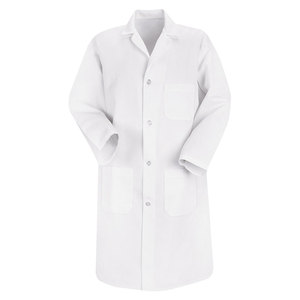 Bata de laboratorio unisex más vendida para hospital, con detección de agujas, fusión sin costuras, material suave de algodón, poliéster y elastano, ligera. - Product Image 6