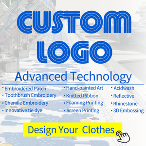 Ensembles de survêtements en coton épais délavé à l'acide avec fermeture éclair, appliqués brodés et pantalons évasés pour hommes - Product Image 5