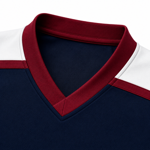 Custom Sublimation Ice Hockey Jersey Adult Team Name Number V Neck Long Sleeve Polyester Uniform - Product Image 4