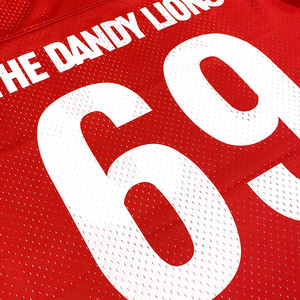 Venta al por mayor de camisetas de fútbol americano de gran tamaño cortas y baratas, camisetas de fútbol americano impresas por sublimación personalizadas - Product Image 4