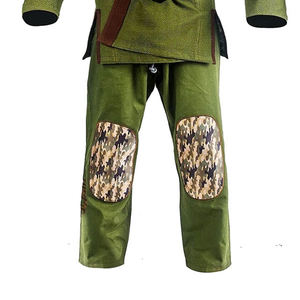 Nouveauté Uniforme de Jiu-Jitsu Brésilien pour Hommes Logo Personnalisé Haute Qualité Extensible Respirant Uniforme d'Arts Martiaux 100% Coton avec Patchs Camouflage - Product Image 6