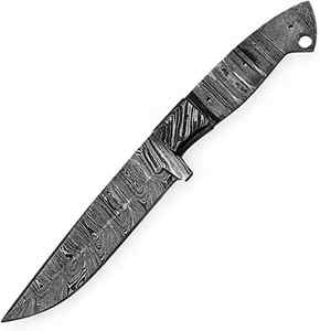 Couteau personnalisé fait à la main en acier Damas Lames vierges Lame vierge pleine soie de haute qualité - Product Image 3