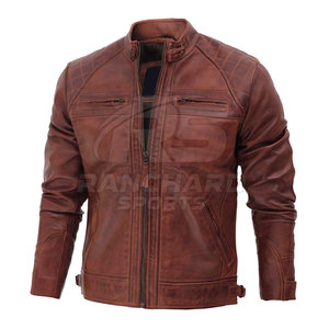 Chaquetas de Cuero Personalizadas de Buena Calidad 2025 Chaqueta de Cuero de Invierno para Hombre en Venta Chaquetas de Moda Cómodas - Product Image 2