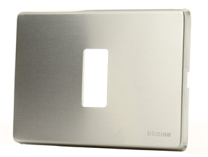 Placca con finitura ossidata, 1 elemento (Bticino Magic 503/1/X) - Product Image 1
