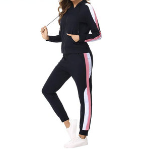 Survêtement de jogging pour femme de haute qualité, décontracté, 100 % coton, vente en gros - Product Image 6