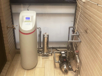 Système de préfiltration pour toute la maison, boîtier Big Blue en acier inoxydable de 15 pouces