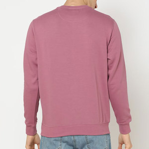 Sweat-shirt pour homme avec logo personnalisé à prix réduit Sweat-shirt basique en coton mélangé de bonne qualité fabriqué en usine Sweat-shirt pour homme - Product Image 2
