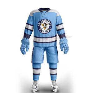 Uniforme de hockey sur glace personnalisé Impression par sublimation Logo Design Youth Hockey Jersey Sports Wear - Product Image 1