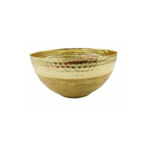 Bol en laiton de haute qualité de conception tendance de forme ronde avec poignées Fournitures de cuisine personnalisables - Product Image 6