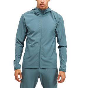 Ensemble coupe-vent sur mesure bicolore avec fermeture éclair, survêtement en nylon pour homme, streetwear, coupe-vent tendance 2026 - Product Image 2