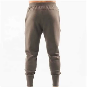 Venta al por mayor de pantalones de correr para hombre con logotipo personalizado de alta calidad ligero de tela personalizada pantalones de corte regular ropa deportiva informal - Product Image 2