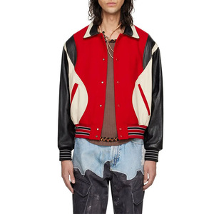 OEM conception personnalisée nouveauté veste en cuir veste en cuir PU de moto de qualité supérieure - Product Image 1