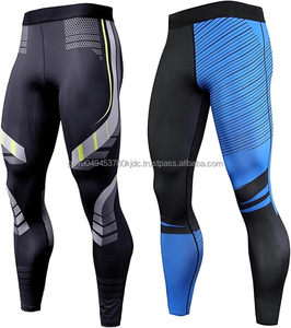 กางเกงรัดรูปยูนิเซ็กซ์สำหรับ MMA เลกกิ้ง No-Gi Grappling Spats กางเกง BJJ ผ้ารัดรูป น้ำหนักเบา ระบายอากาศได้ดี ผลิตจากผ้าสแปนเด็กซ์/โพลีเอสเตอร์ - Product Image 1