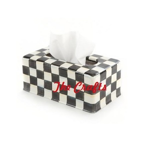 Wood And <b>Mother</b> Of Pearl Napkin Holder Tissue <b>Box</b> With Square Shape Highest Quality Tableware Tissue <b>Box</b> - Product Image 6