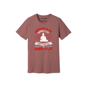 เสื้อยืดผ้าฝ้าย100% พิมพ์ลายพระพุทธรูปแบบลำลองมี12สีให้เลือก160-180 - Product Image 1