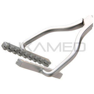 LIKAMED Purse <b>String</b> Forceps 55mm Jaw Overall Length 24cm 30cm 33cm Germany Stainless CE Mark - Product Image 2