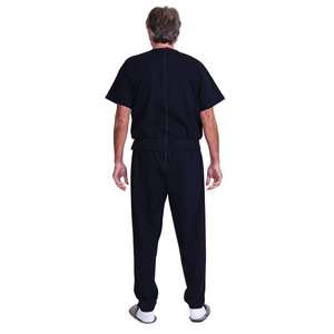 Bacio Ferrucci Comfort Gray XS Combinaison de nuit adaptative à manches courtes, pyjama, sous-couches médicales jetables - Product Image 3