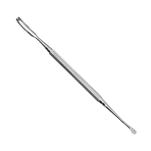 Lime à os manuelle durable à double extrémité, poignée au design personnalisé, légère, finition miroir, polissage, style Miller, acier inoxydable de haute qualité - Product Image 4