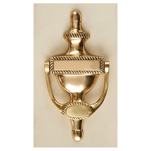 Aldaba de puerta de latón macizo Royal Vintage con arte tradicional fino y revestimiento de larga duración para decoración de estilo palaciego - Product Image 4