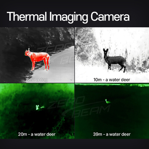 Caméra thermique portable ZeroBeam K3 avec capteur CMOS, indice de protection IP54, pour sauvetage à longue portée, observation de la faune, 25 Hz, carte SD - Product Image 3