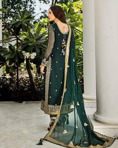 Acheter pakistanaise Salwar Kameez vente en gros magnifique Readymade nouveau Salwar Kameez élégant, dame élégante robe de soirée formelle 2141 - Product Image 6