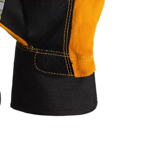 Gants de sécurité robustes en cuir fendu à double paume pour travaux difficiles pour les applications en atelier - Product Image 3