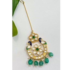 Pendientes de Araña Finos de Latón Chapado en Oro de Calidad Premium con Diamantes, Estilo Étnico para Mujeres y Niñas, Ideales para Fiestas y Bodas - Product Image 1