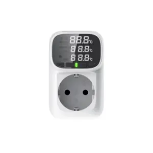 Thermostat Digital Temperature Controller with Timer Switch EU/Us/UK/Au/Fr Plug Outlet Socket