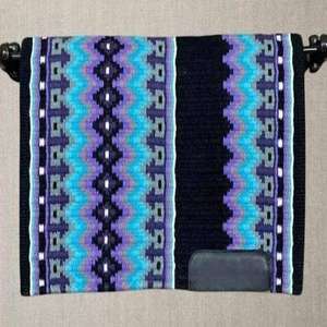 Tapis de selle en laine Maya personnalisé de haute qualité équipement de cheval de spectacle occidental couverture en laine tissé à la main cheval personnalisé haut de gamme - Product Image 3