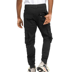 Jogging Cargo axé sur l'utilitaire avec une coupe sur mesure et des caractéristiques d'utilisation quotidienne comme la taille et les poignets avec cordon de serrage - Product Image 3