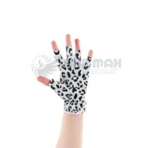 ถุงมือเต้นรำครึ่งนิ้วสำหรับผู้หญิงถุงมือเต้นรำเสาครึ่งนิ้วโลโก้ตามสั่ง - Product Image 3