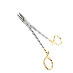 ที่ใส่เข็มผ่าตัดด้วยมือทำจากสเตนเลสสตีลขนาดกำหนดเองได้ (แบบ Mayo hegar) ได้รับการรับรอง CE Ortho genix สำหรับการผ่าตัดทั่วไป - Product Image 4