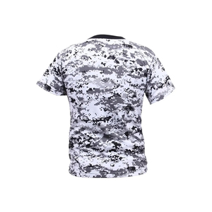 Camisetas de verano de manga corta con cuello en V de nueva moda de alta calidad, camisetas para hombres con ribete en contraste - Product Image 4
