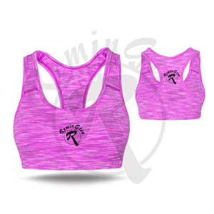 Nuevo diseño Sujetador deportivo de estilo simple para mujer con logotipo personalizado Sujetadores deportivos de moda para mujer - Product Image 1